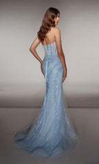 Alyce Prom Dress 62036 - Glacier Blue