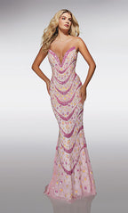 Alyce Prom Dress 62038 - Light Pink-ivory