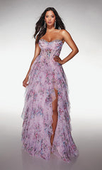 Alyce Prom Dress 62041 - Blue-print