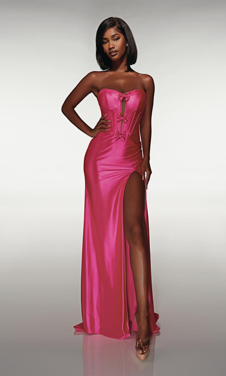 Alyce Prom Dress 62046 - Hot Pink