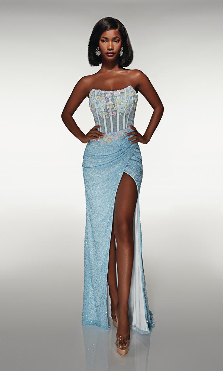 Alyce Prom Dress 62047 - Powder Blue