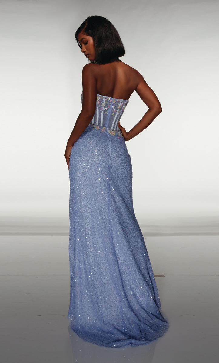 Alyce Prom Dress 62047 - Blue Iris