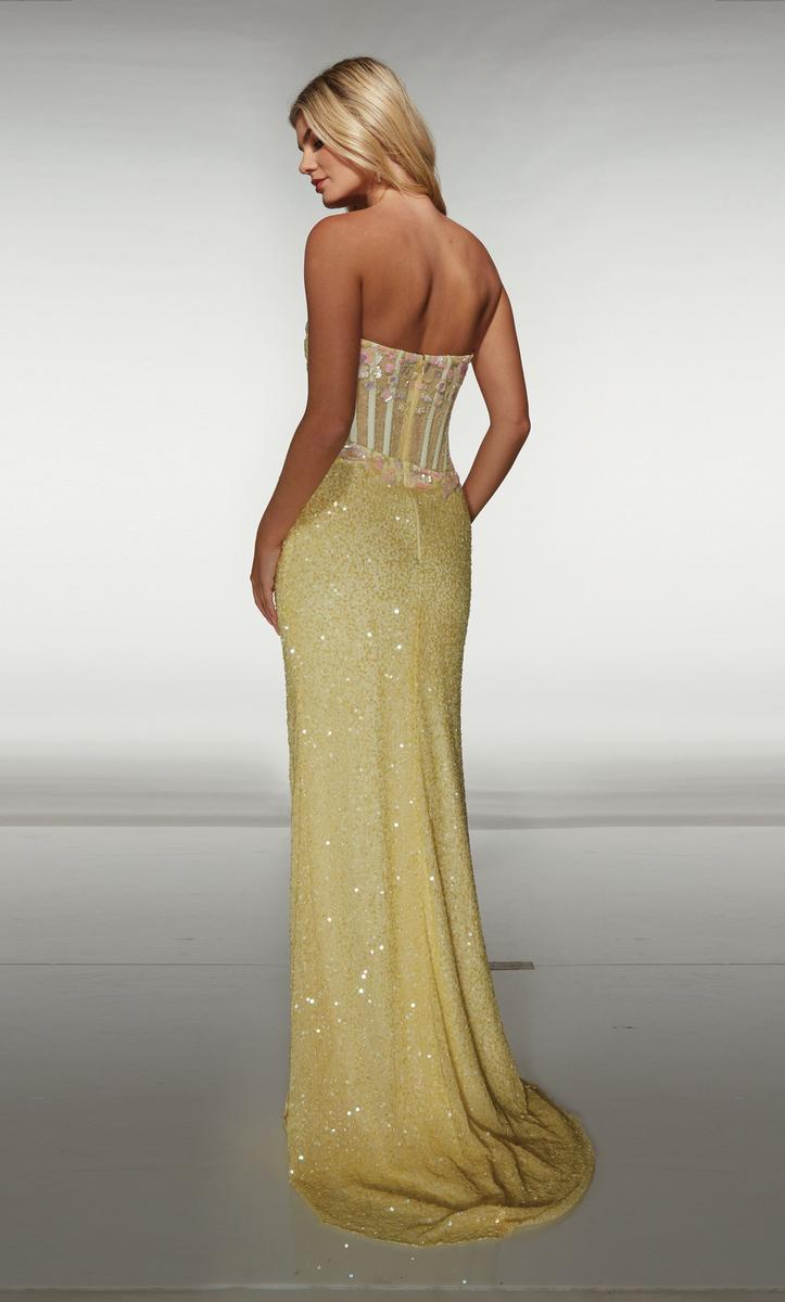 Alyce Prom Dress 62047 - Light Yellow