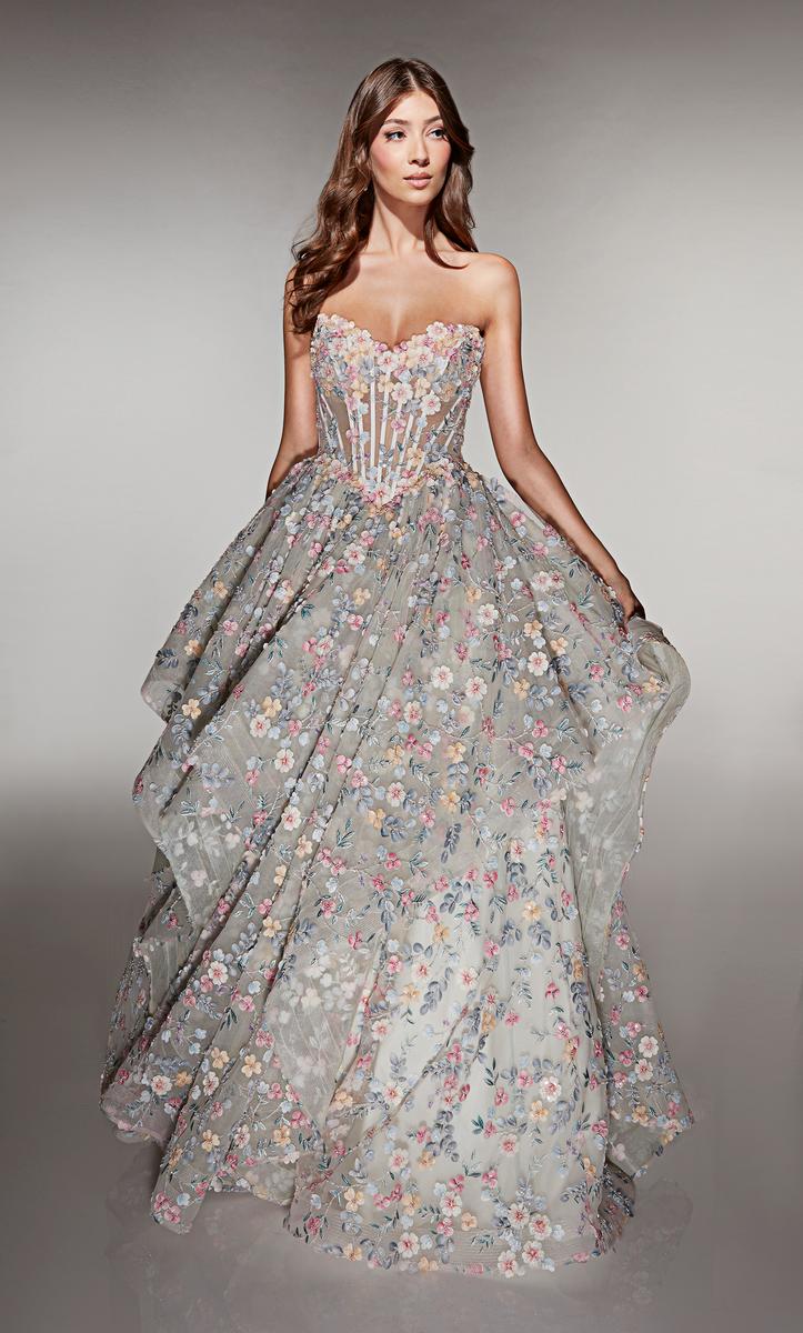 Alyce Prom Dress 62048 - Celadon