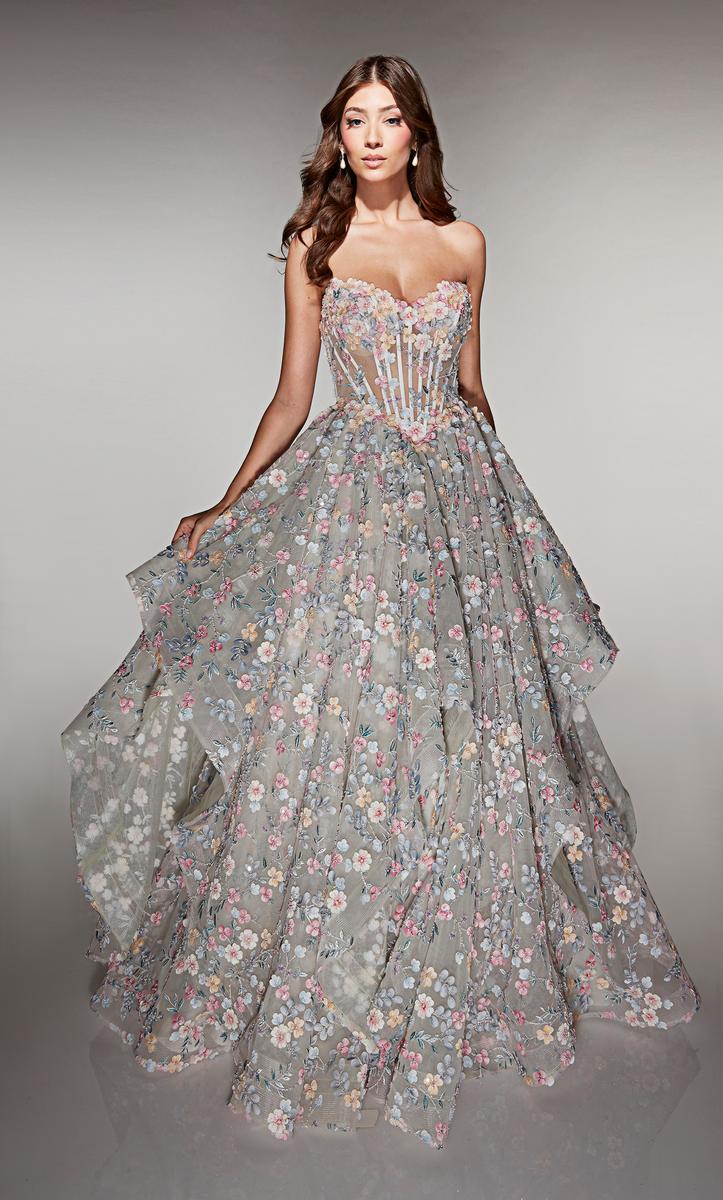 Alyce Prom Dress 62048 - Celadon