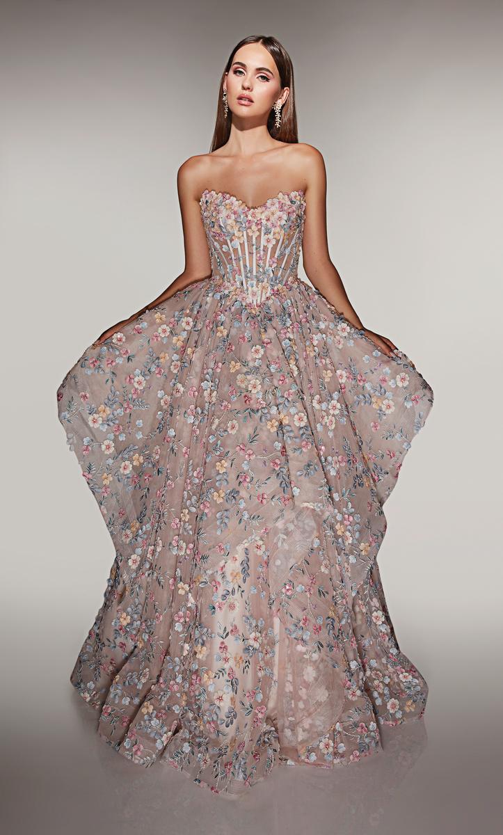 Alyce Prom Dress 62048 - French Pink