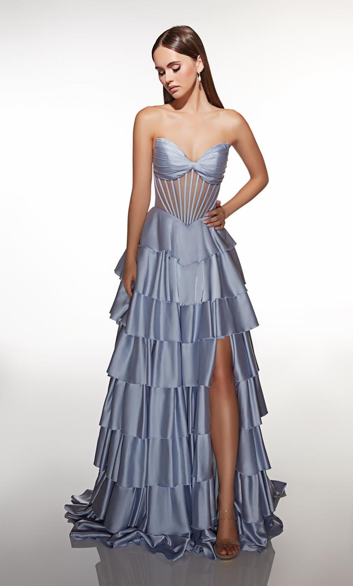 Alyce Prom Dress 62056 - French Blue
