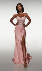 Alyce Prom Dress 62057 - Pink