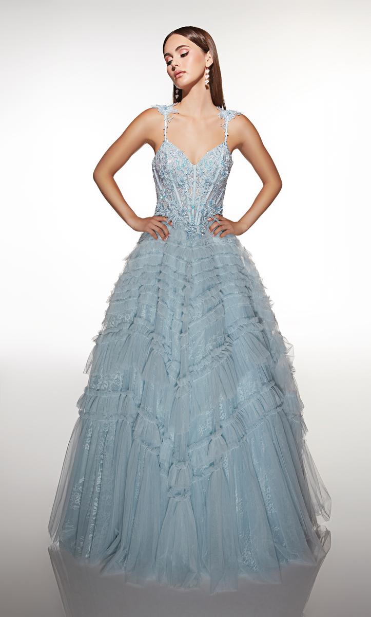 Alyce Paris Prom 62058 - Sky Blue