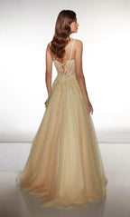 Alyce Prom Dress 62061 - Light Yellow-pink