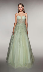 Alyce Prom Dress 62061 - Mint