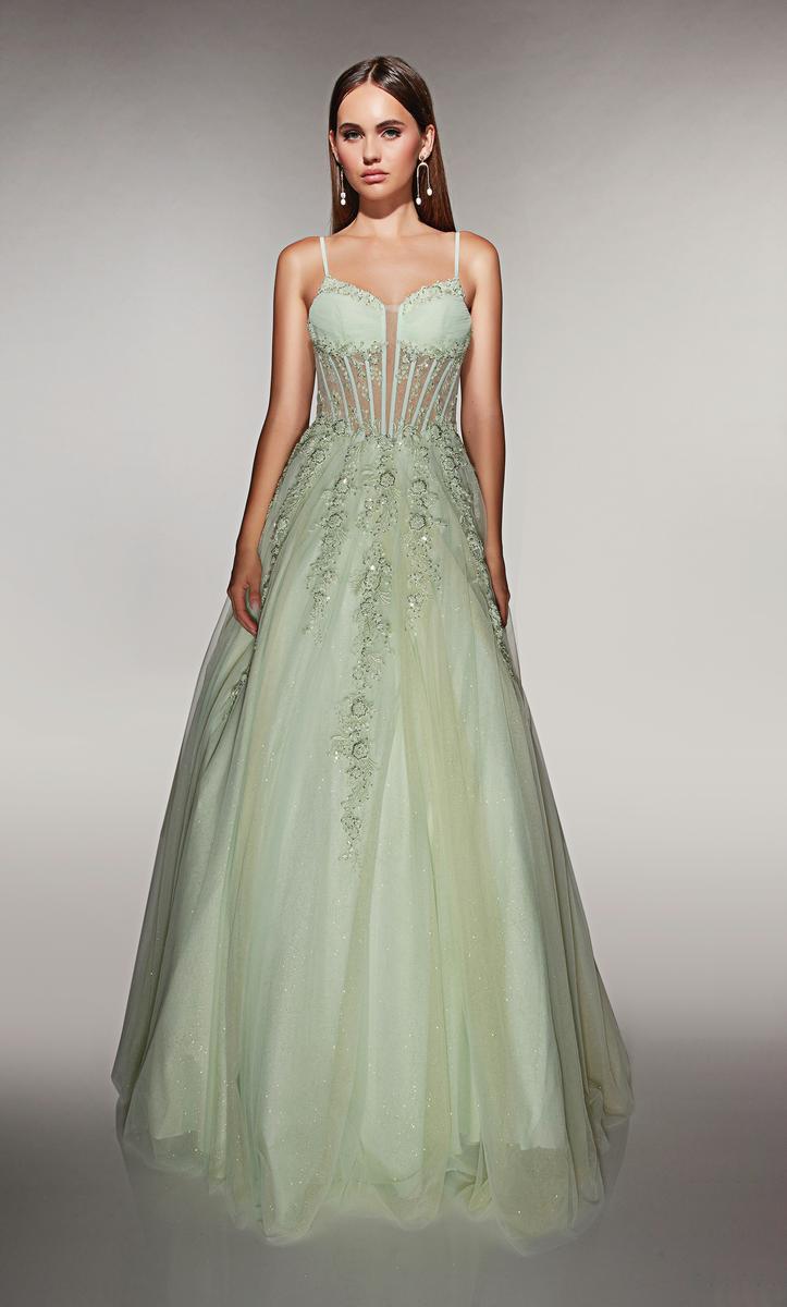 Alyce Prom Dress 62061 - Mint