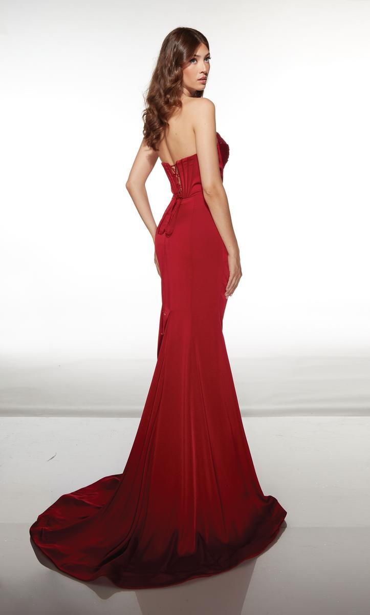 Alyce Prom Dress 62062 - Claret