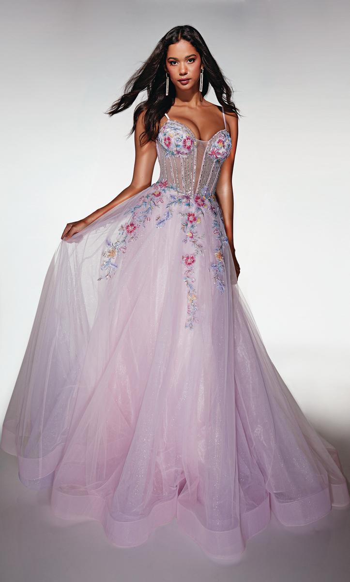 Alyce Paris Prom 62068 - Pink-lilac