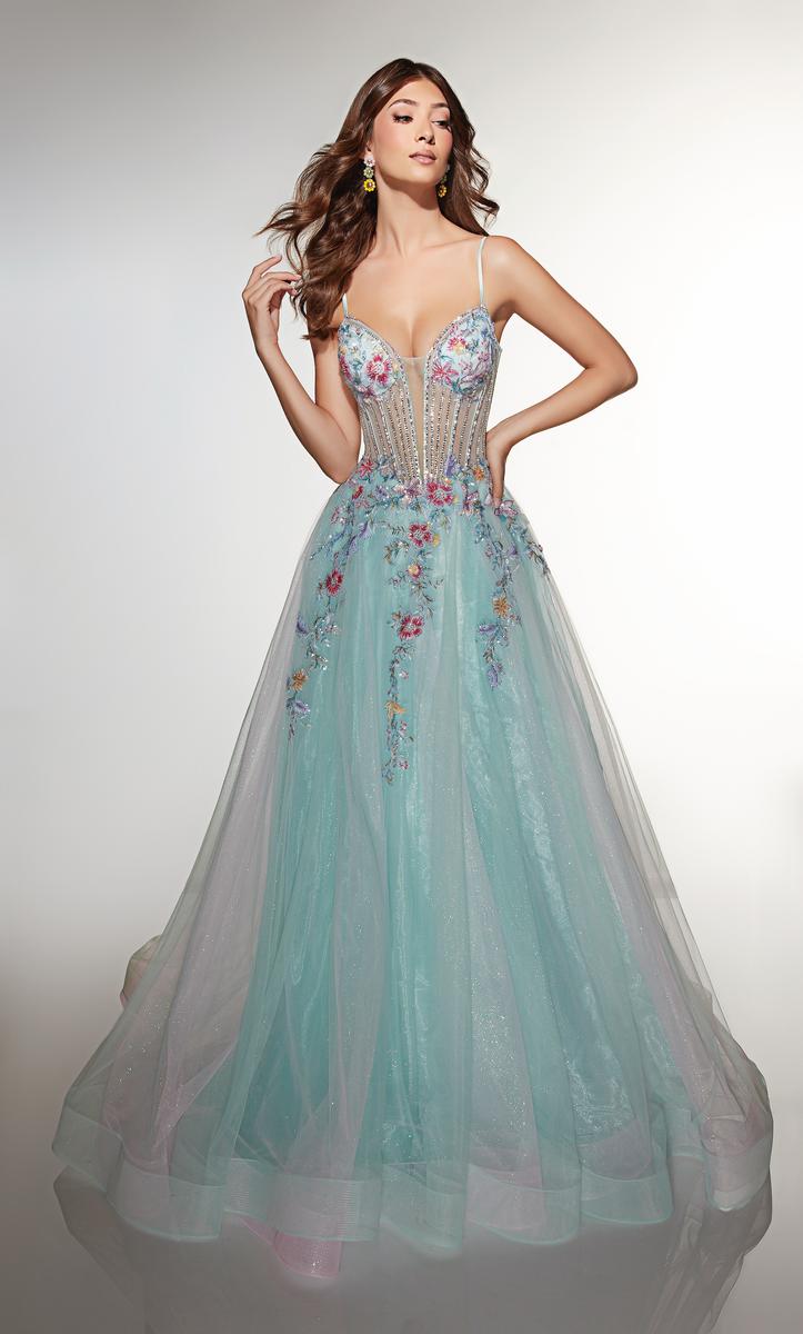 Alyce Paris Prom 62068 - Sea Glass