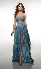 Alyce Paris Prom 62081 - Light Blue
