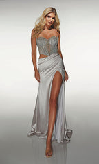 Alyce Prom Dress 62087 - Platinum