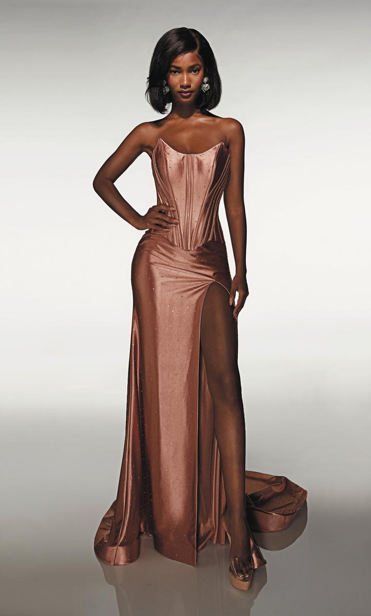 Alyce Prom Dress 62094 - Rosegold