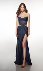 Alyce Paris Prom 62097 - Navy