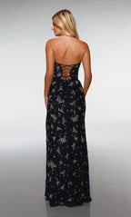 Alyce Prom Dress 62098 - Navy-Silver