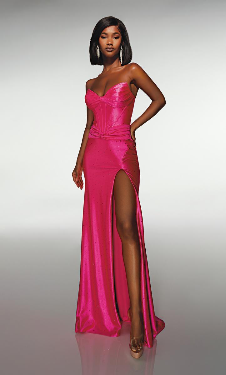 Alyce Prom Dress 62099 - Barbie Pink