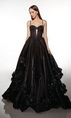 Alyce Prom Dress 62107 - Black
