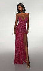 Alyce Prom Dress 62114 - Raspberry-Barbie Pink