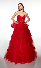 Alyce Prom Dress 62119 - Lipstick
