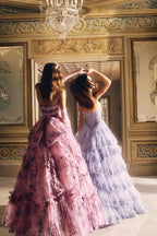 Alyce Prom Dress 62119 - Pink-multi