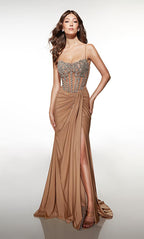 Alyce Paris Prom 62123 - Tan