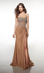 Alyce Paris Prom 62123 - Tan