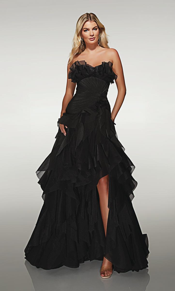 Alyce Prom Dress 62124 - Black