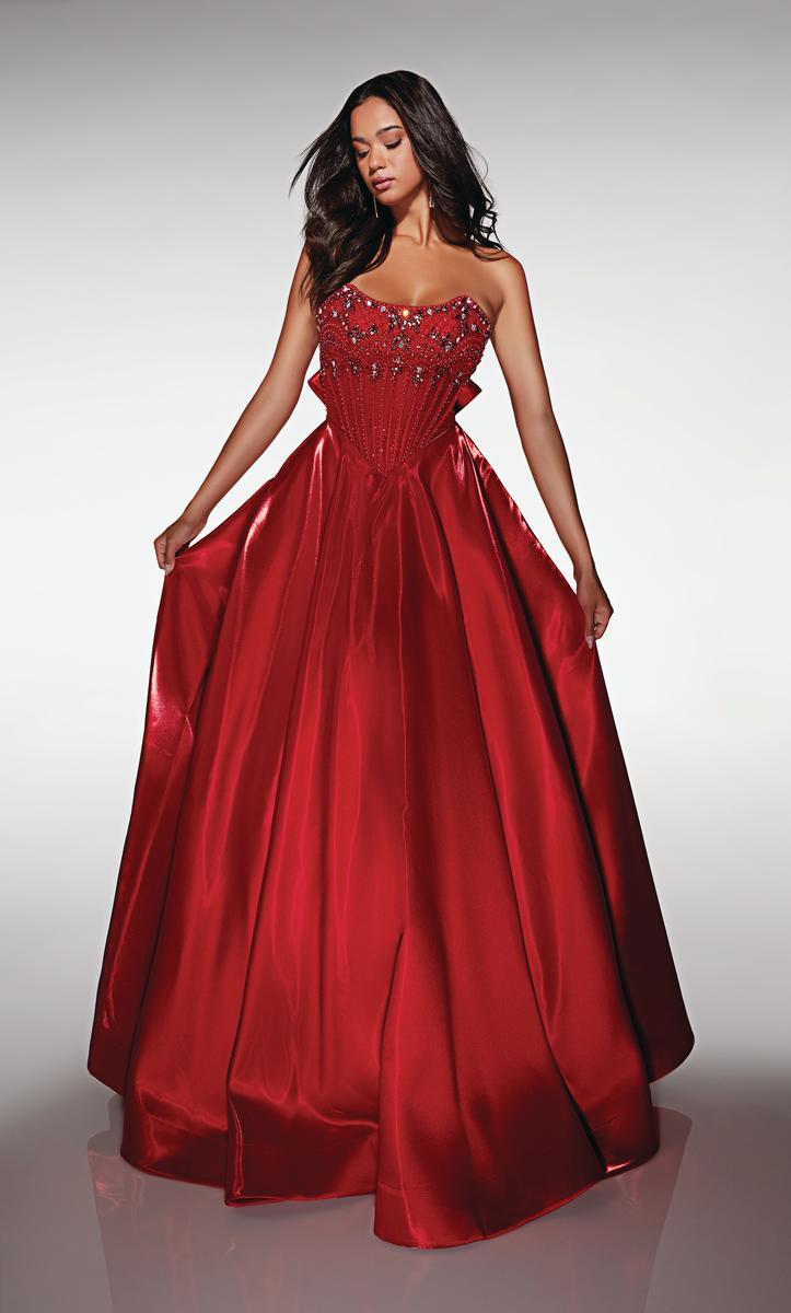 Alyce Prom Dress 62134 - Red
