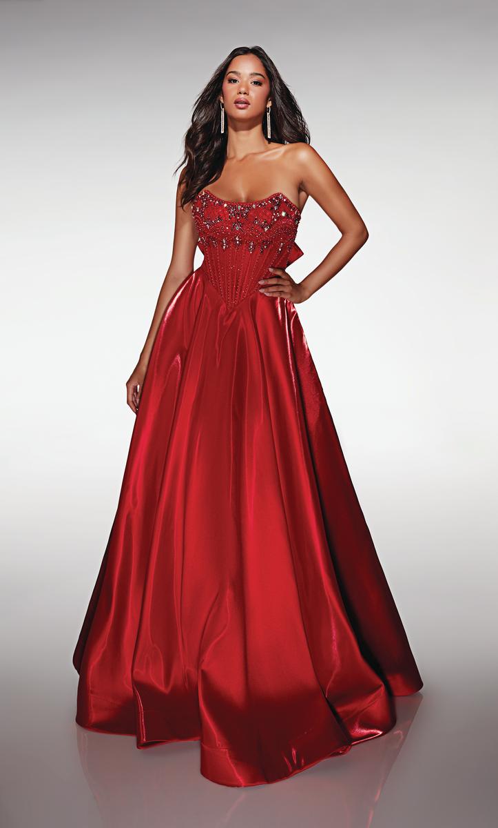 Alyce Prom Dress 62134 - Red