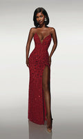 Alyce Prom Dress 62136 - Red