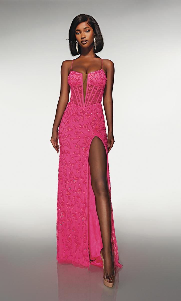 Alyce Prom Dress 62139 - Barbie Pink