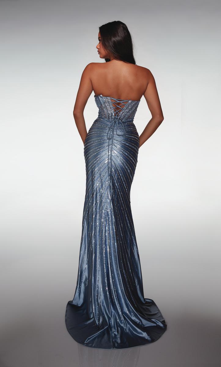 Alyce Prom Dress 62142 - Dark French Blue