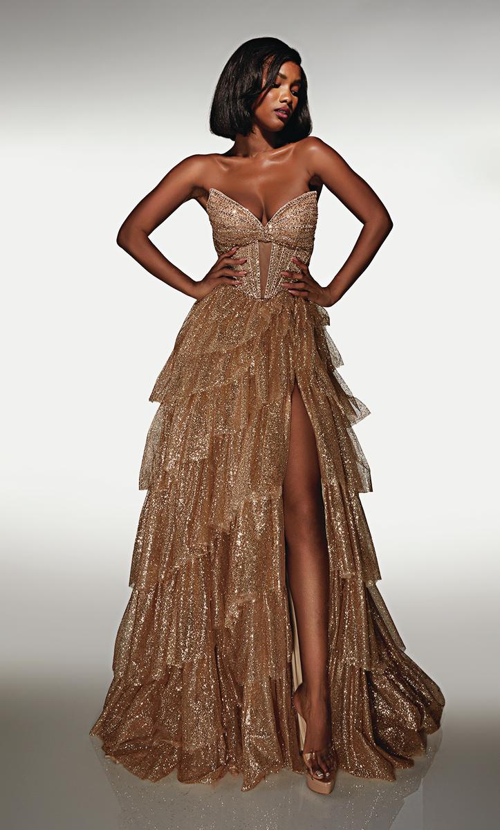 Alyce Paris Prom 62144 - Gold