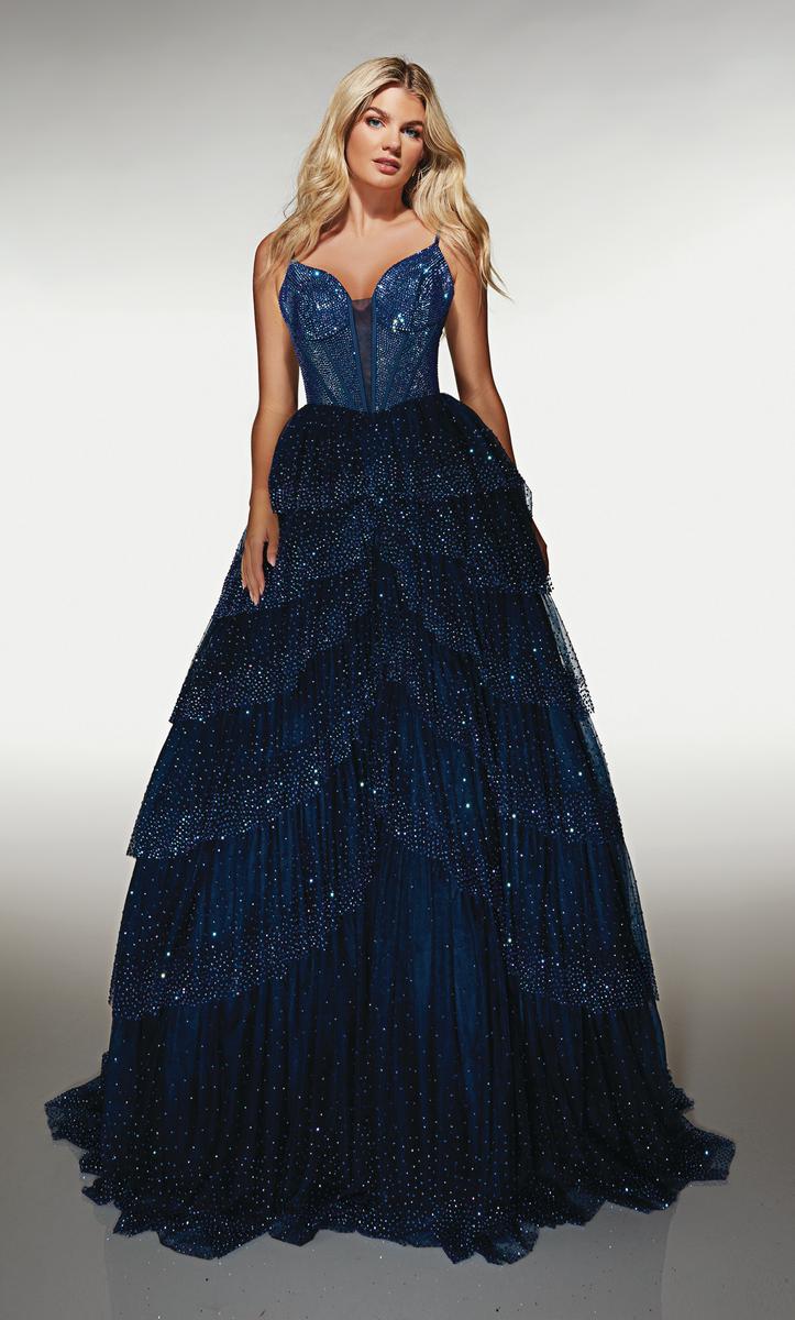 Alyce Paris Prom 62146 - Navy