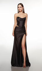 Alyce Prom Dress 62149 - Black