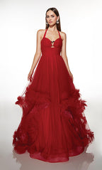 Alyce Paris Prom 62151 - Red Velvet