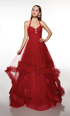 Alyce Paris Prom 62151 - Red Velvet