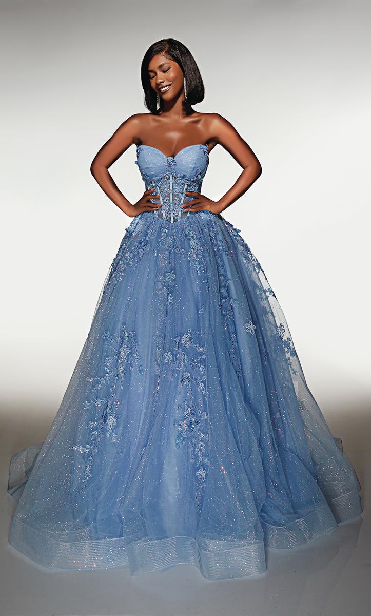 Alyce Paris Prom 62163 - Periwinkle