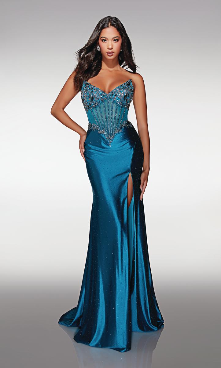 Alyce Prom Dress 62168 - Deep Water