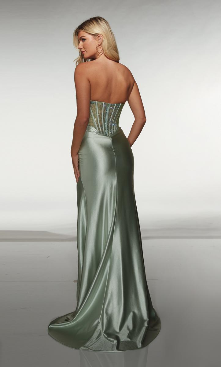 Alyce Prom Dress 62177 - Celadon
