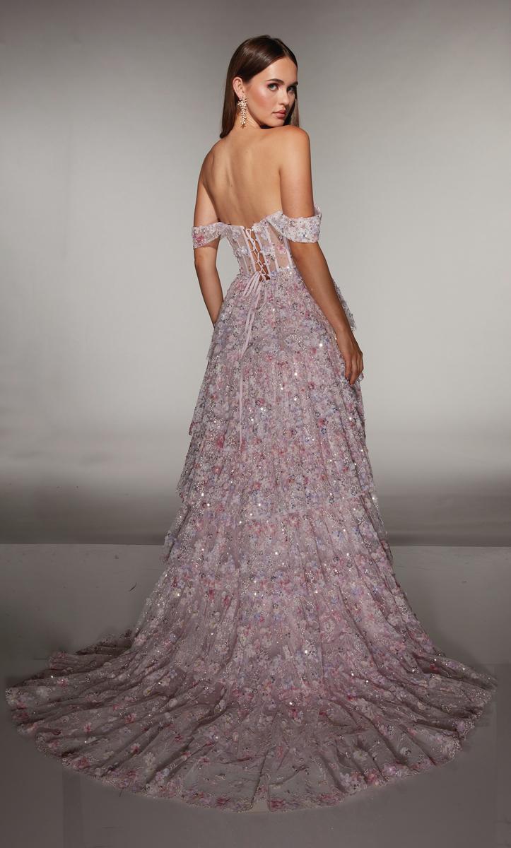 Alyce Prom Dress 62186 - Pink