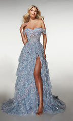 Alyce Prom Dress 62186 - Light Purple-blue