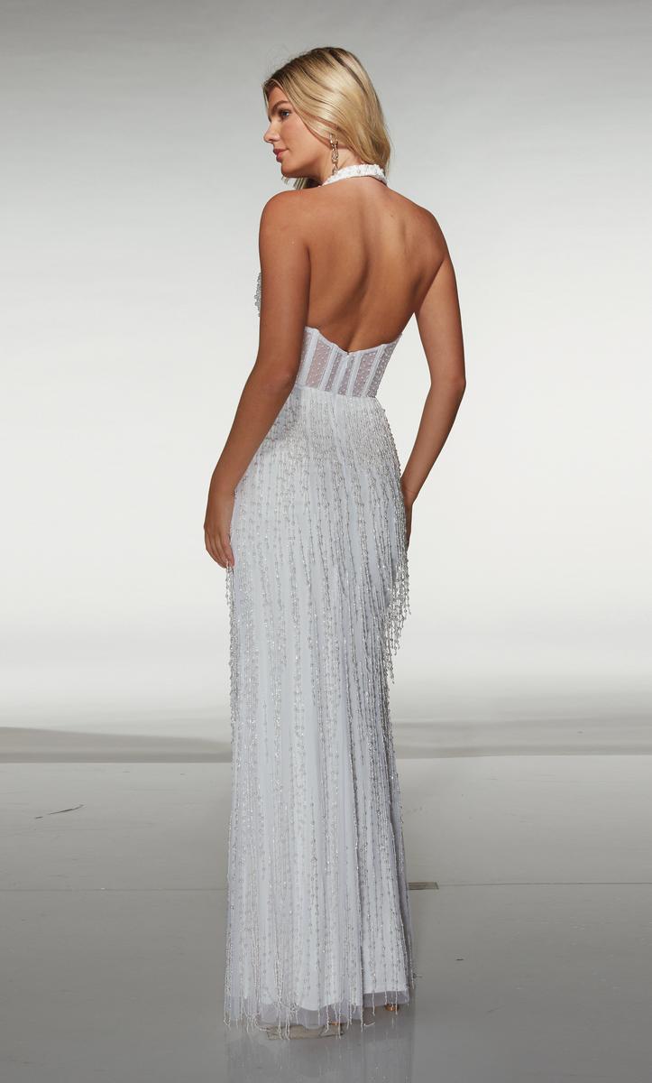 Alyce Prom Dress 62188 - Diamond White