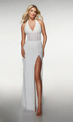 Alyce Prom Dress 62188 - Diamond White