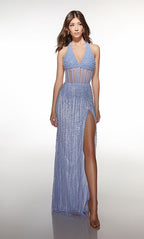 Alyce Prom Dress 62188 - Blue Iris